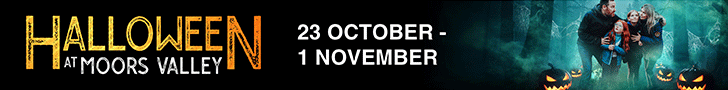 Moors Valley Halloween 2026 (Leaderboard Ad)