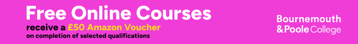 Bournemouth & Poole College (2026 Leaderboard Ad)