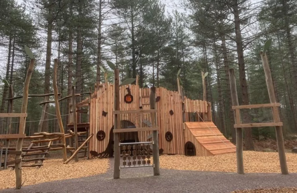 Moors Valley new play struture