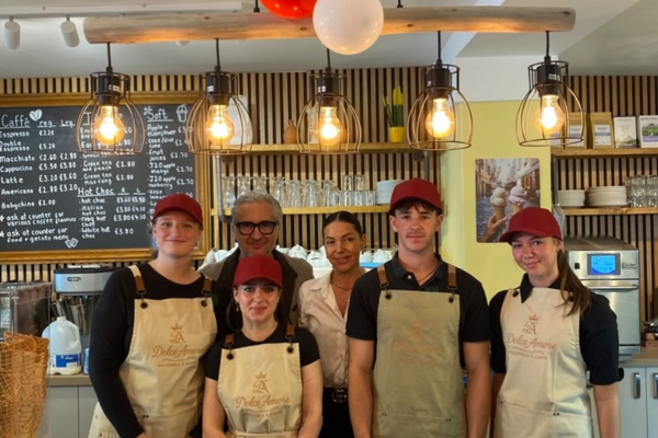New Italian Gelateria and Café Opens in Blandford Forum