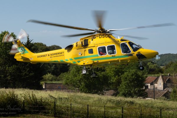 Dorset and Somerset Air Ambulance's second helicopter