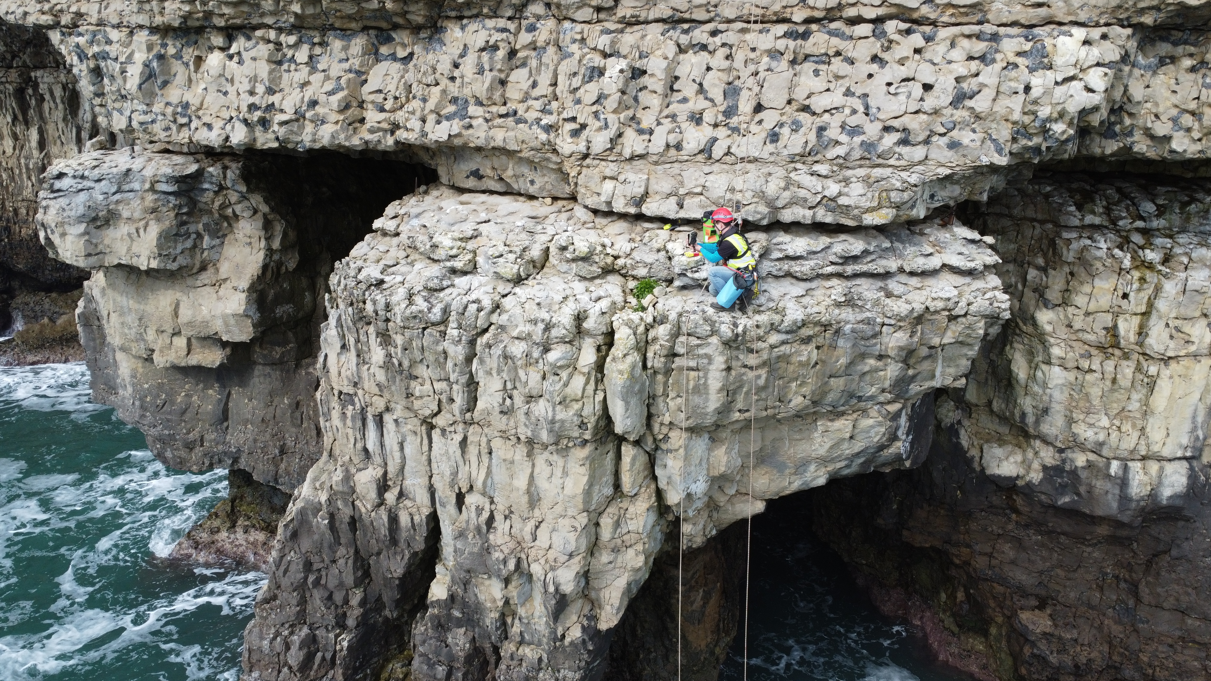 Puffin Camera Installation, credit James Preston