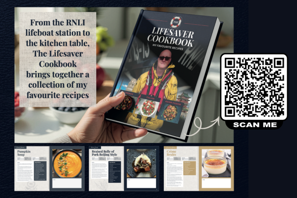 The Life Savers Cookbook: Gary Buglass Raises Funds for RNLI