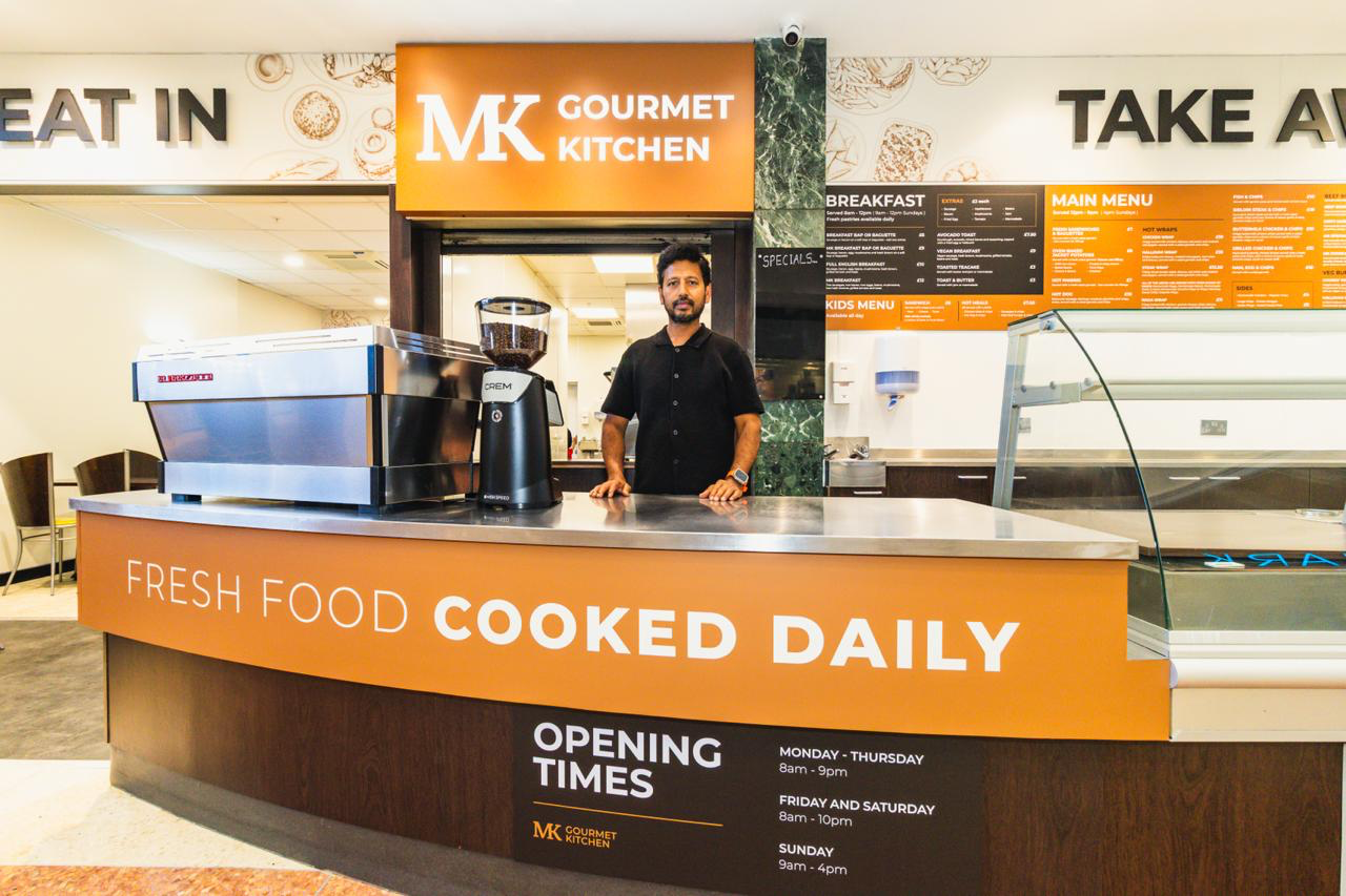 Khaled Abdul, owner of MK Gourmet Kitchen
