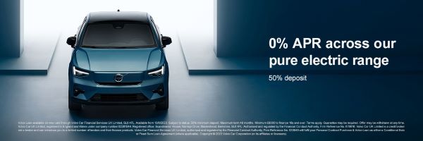 0% APR Volvo Loan across the EV Range