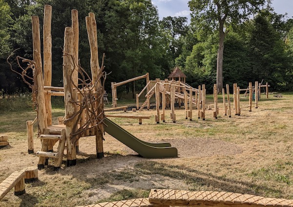 New woodland play area opens at Kingston Lacy