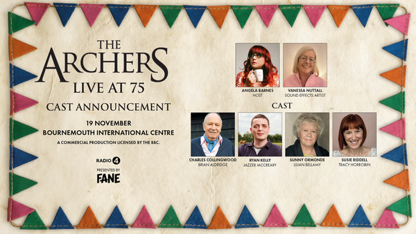 The Archers: Live at 75 Cast Announced Ahead of Bournemouth Show