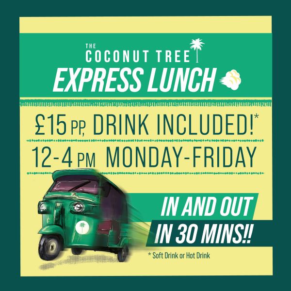 The Coconut Tree Express Lunch