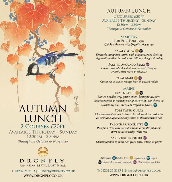 drgnfly autumn menu
