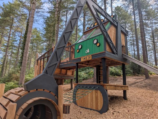 Moors Valley launches brand new forester themed play area for the summer holidays