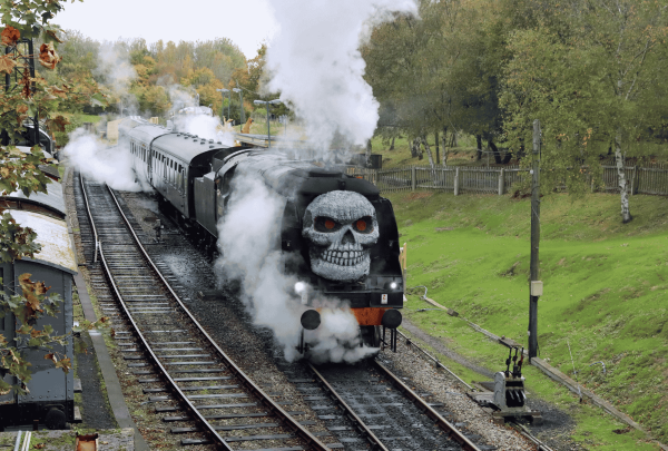 Halloween Ghost Train Rides