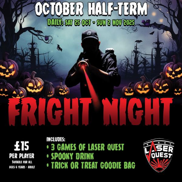 Fright Night at Laser Quest Bournemouth