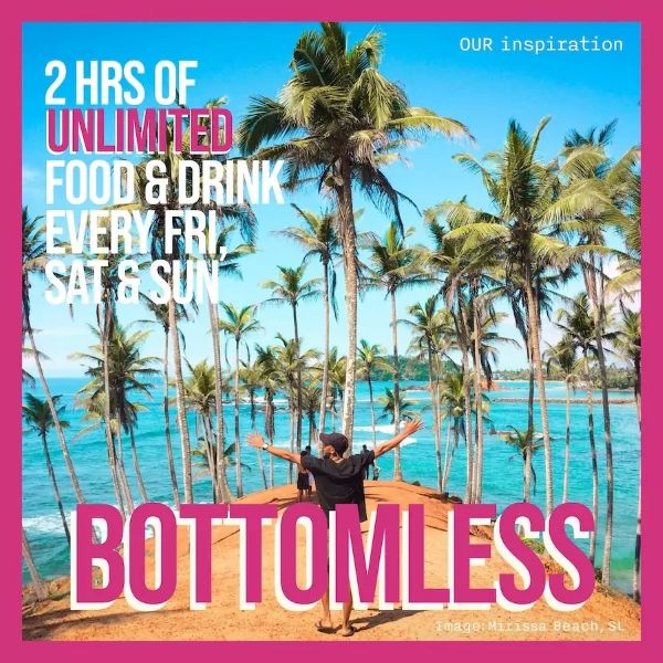 Bottomless Beach Brunch at The Coconut Tree