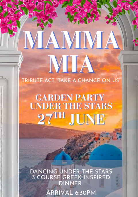 Mamma Mia Garden Party at Upwey Wishing Well
