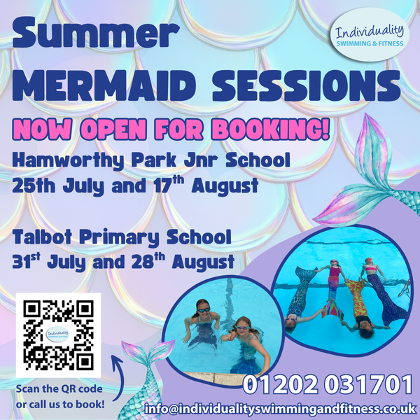 Summer Mermaid Swimming Sessions