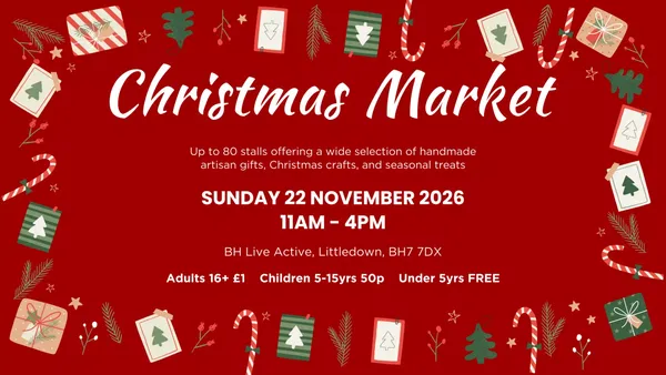 CHRISTMAS MARKET – BH LIVE ACTIVE, LITTLE DOWN