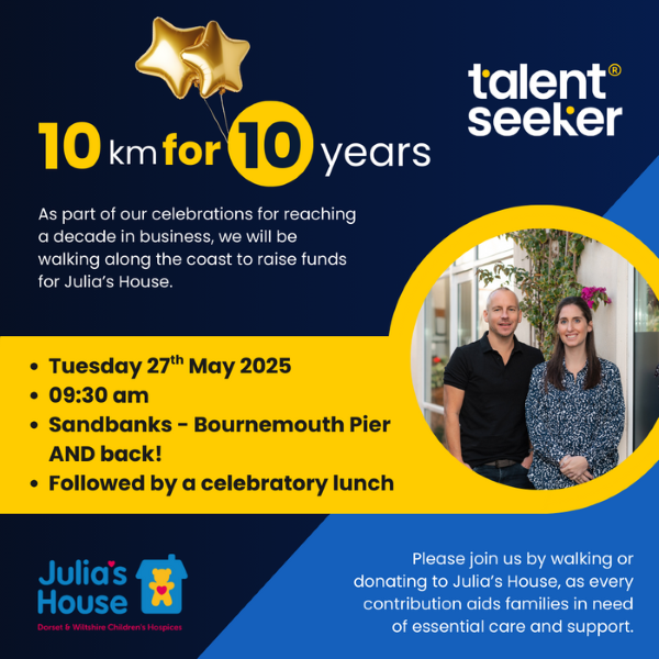 Client Image: Talent Seeker 10 years Flyer