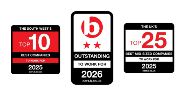 Frettens recognised as being an 'outstanding' place to work for the fourth year running!