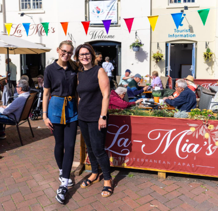 Carly and Mia of La Mias