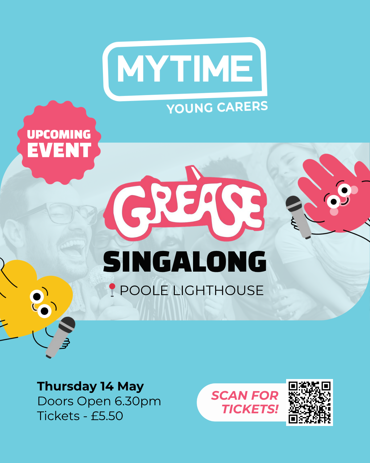 MYTIME YOUNG CARERS GREASE NIGHT