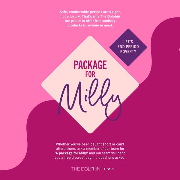 The Dolphin launches new initiative to tackle period poverty in Poole