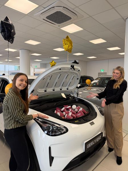Geely EX2 Makes an Impression at Poole Business Launch