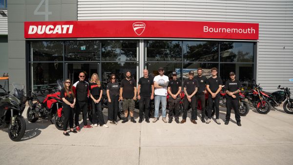 Ducati Bournemouth wins global Best Dealer Online award