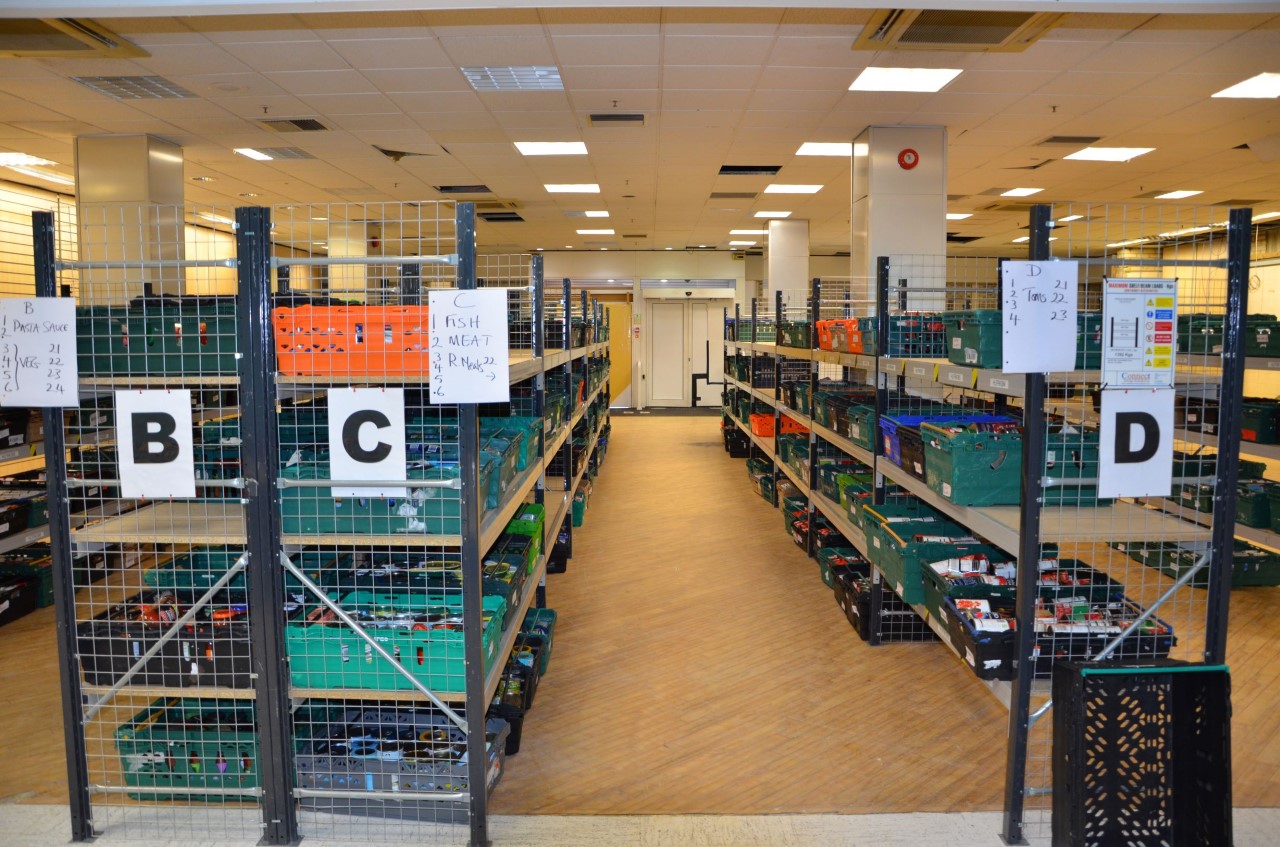 Poole Food Bank opens food storage unit in the Dolphin Shopping Centre due to rise in demand
