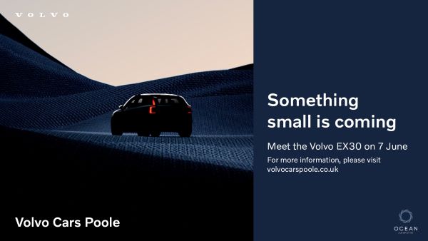 New Volvo EX30 SUV, Volvo Cars Poole