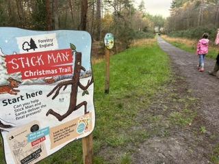 REVIEW - Christmas Stick Man Trail at Moors Valley 