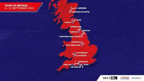 Dorset Will Host Stage 7 Of The Tour Of Britain